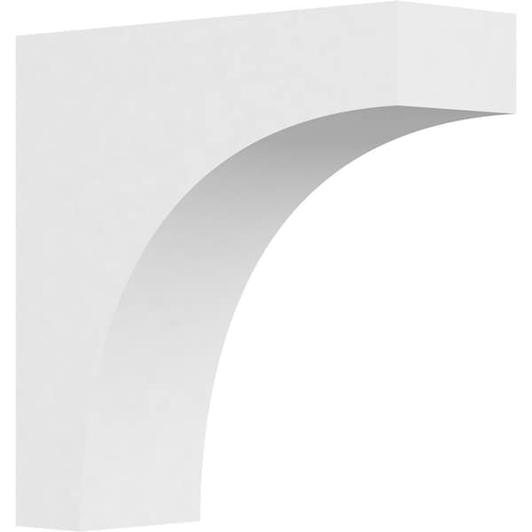 Ekena Millwork Standard Stockport Architectural Grade PVC Corbel, 3"W x 10"D x 10"H CORP03X10X10STO - main